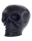 Sculpted Skull Candle – 100% Beeswax – Black - Handcrafted