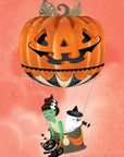 Carried Away Halloween Large Soft Enamel Glitter Pin