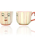 Striped Face Mug