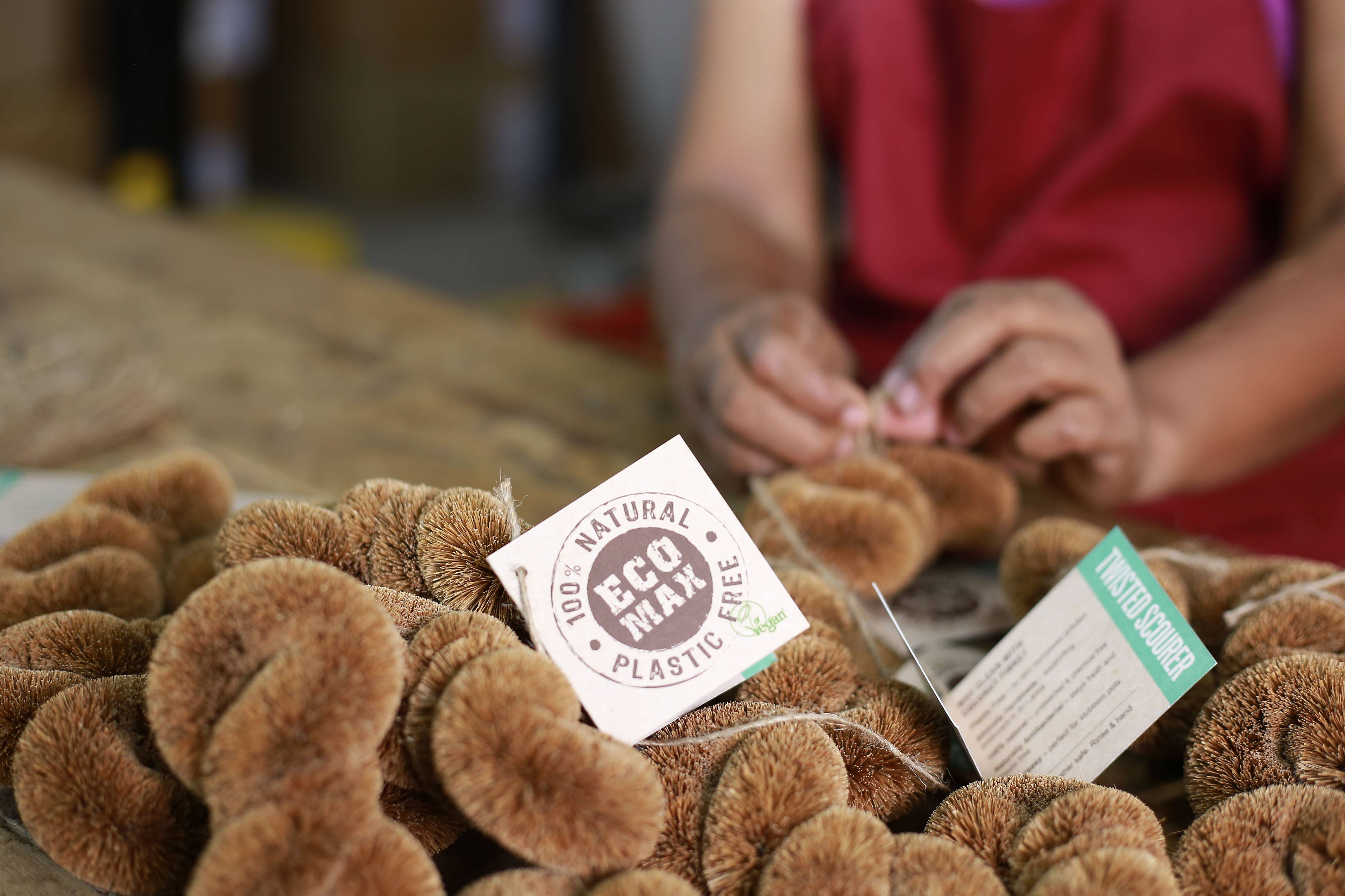 Ethical Global Coconut Fiber Scourer - Thumbnail 4