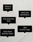 Plastic free Deodorant Refills Macadamia Bergamot - no case