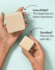 Dip - Mini Dip Shampoo Bar: Color Safe, Everyday - Rosewater & Jasmine