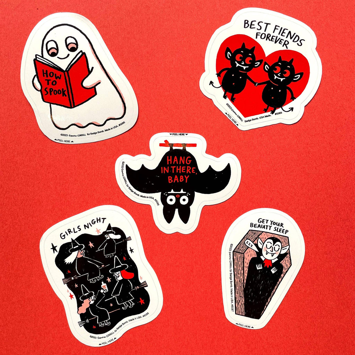 Girls Night Witch Party Sticker by Gemma Correll