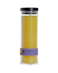 Sanctuary Glass Candle – 100% Pure Beeswax – 90 Hour Burn