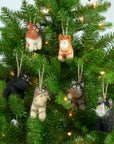 The Winding Road - Ornament - Little Felt Cats - 5 Assorted Pieces