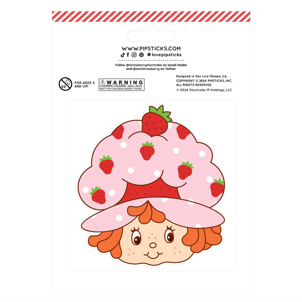 Strawberry Shortcake &amp; Custard Scratch 'n Sniff (2ct)