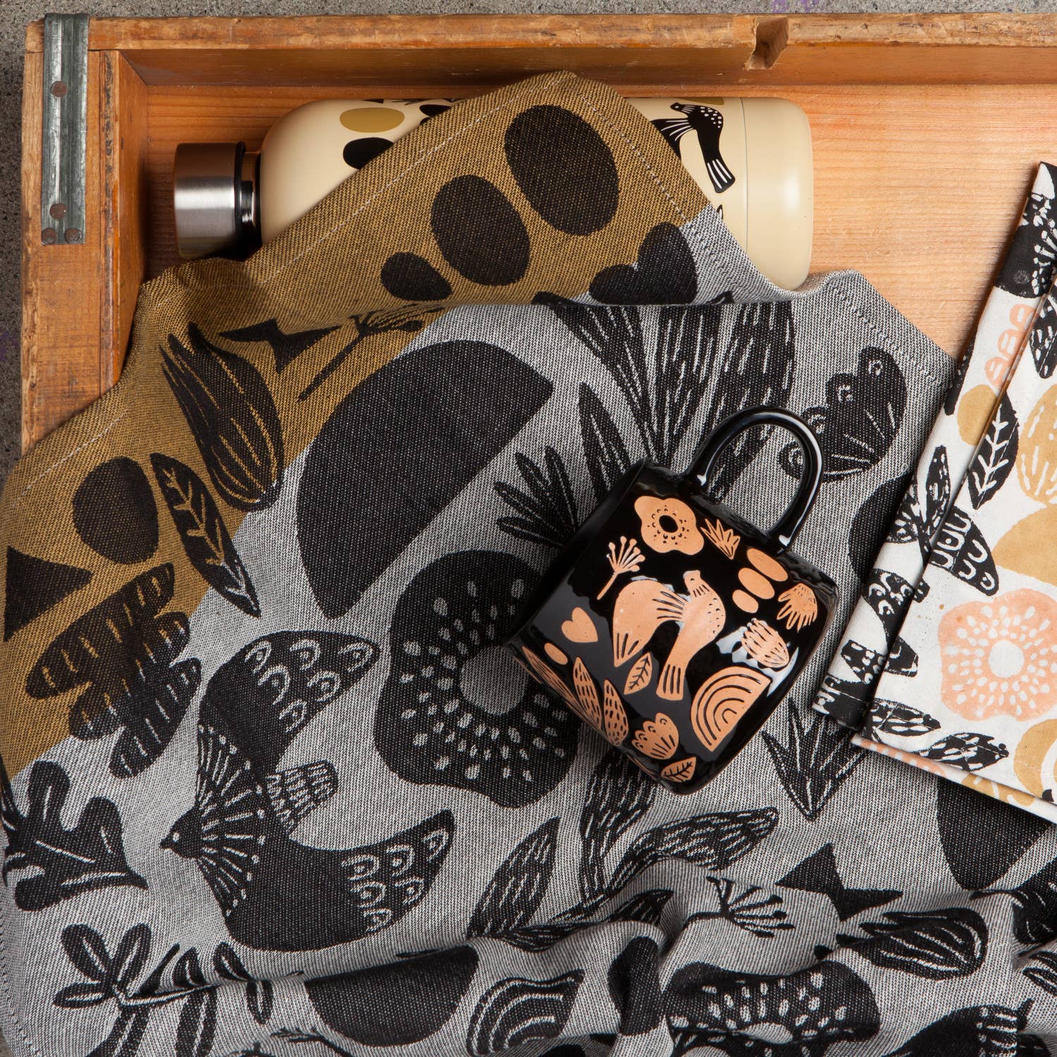 Danica Studio Myth Woven Cotton Jacquard Dishtowe
