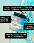 Vegan Shampoo Crème with Coconut - 33.8 fl oz Bulk Refill