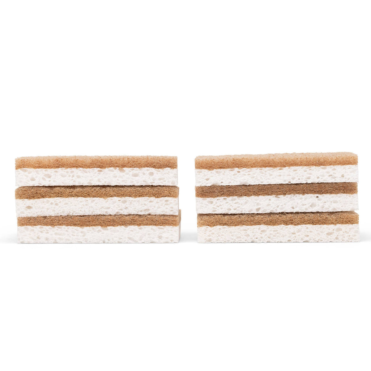 Walnut Shell Scrubber Sponge (6pk)