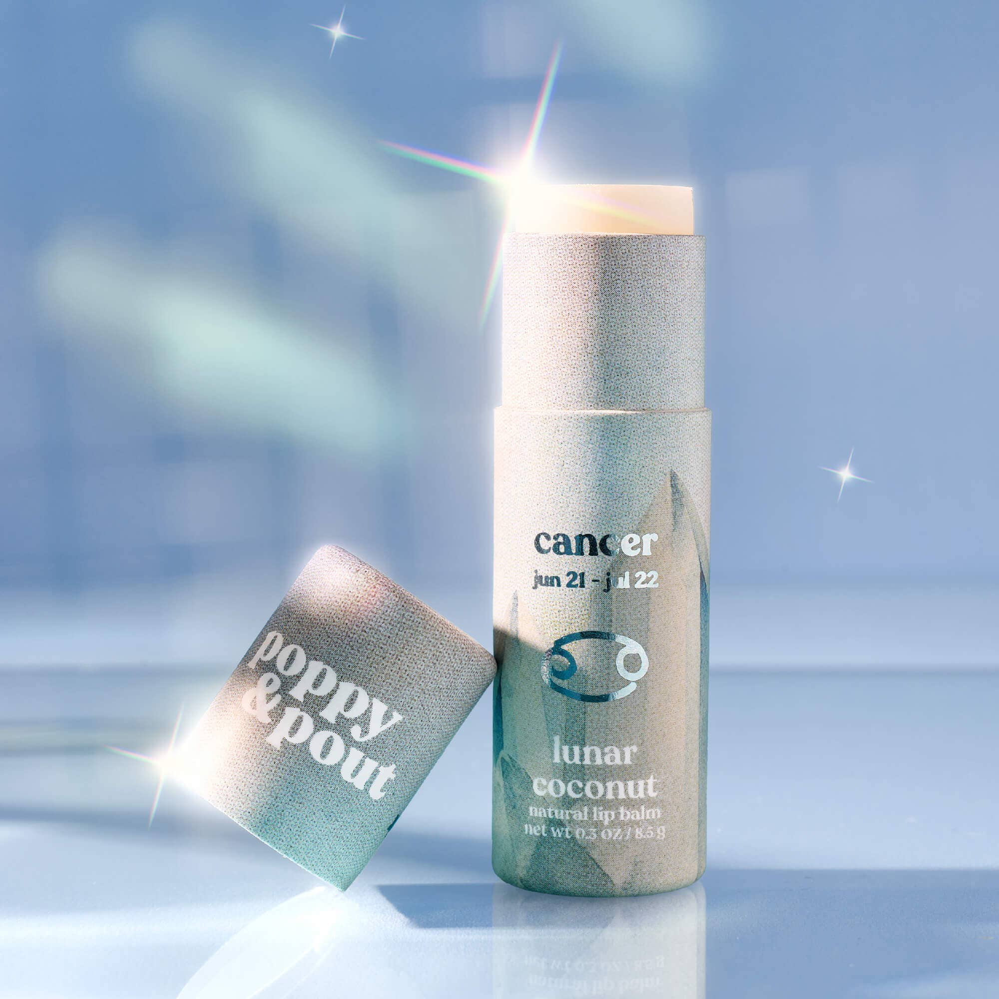 Lip Balm, Zodiac, Cancer Lunar Coconut