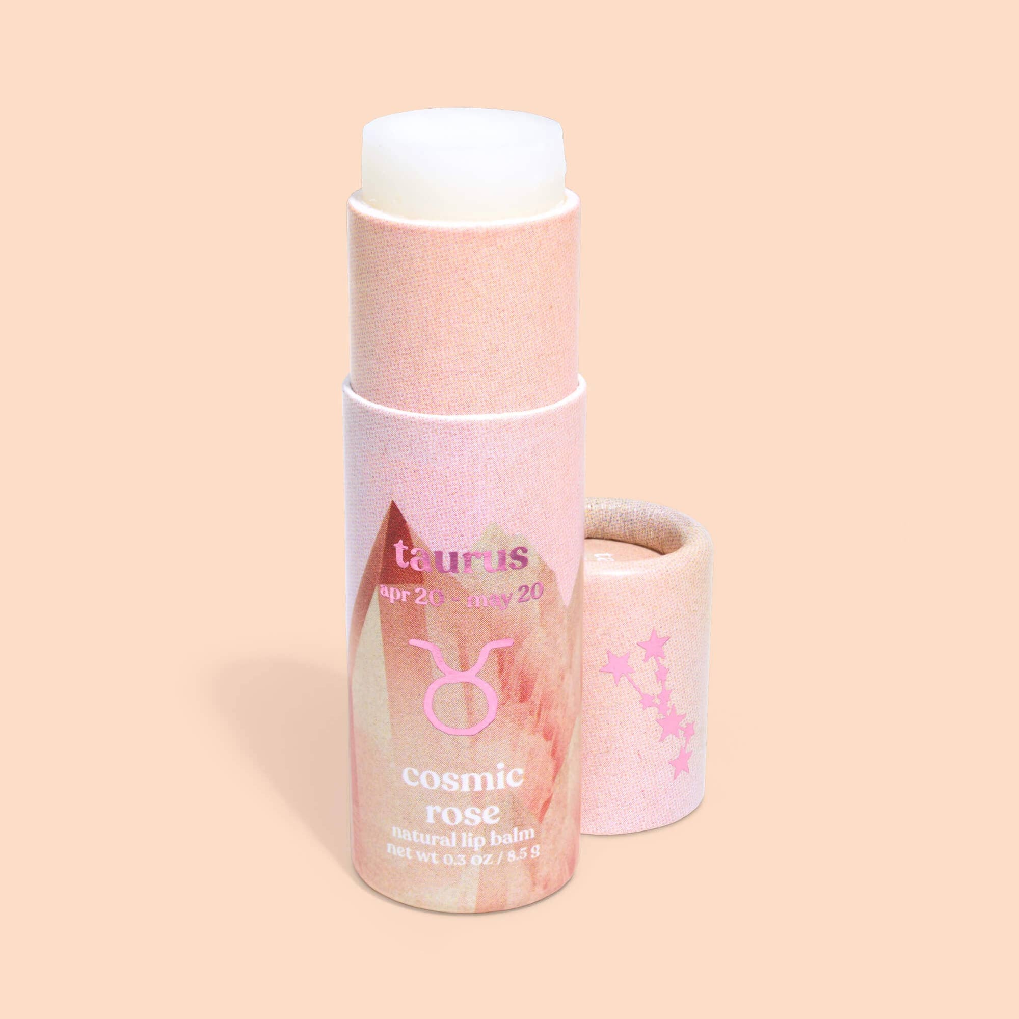 Lip Balm, Zodiac, Taurus Cosmic Rose