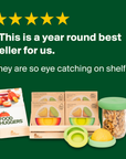 Food Huggers - Sage Green Food Huggers - Set of 5