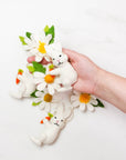 Garland - Easter Decor - Bunny and Daisy Chain