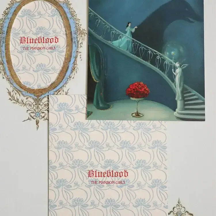 Blueblood. Double-sided Print.  No framing req.
