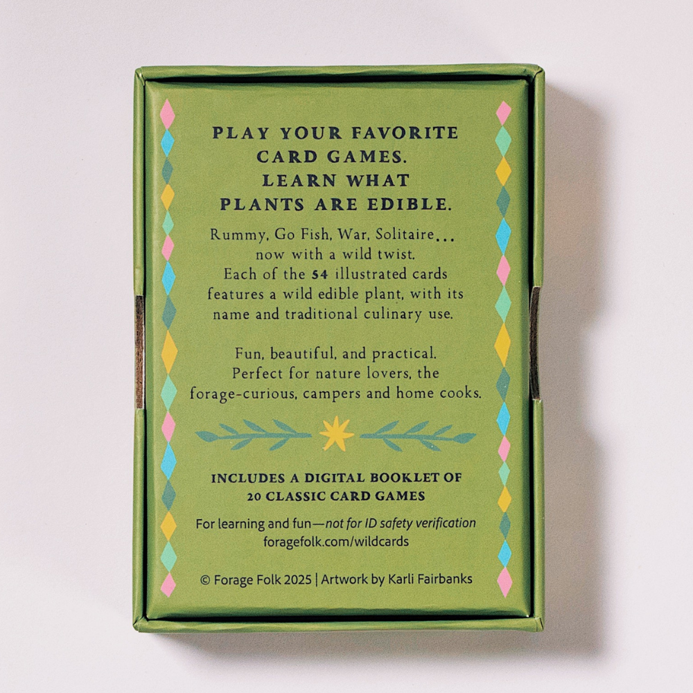 Forest Feast Foraging Playing Card Deck