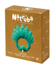 Natural rubber Teether Peacock - Green