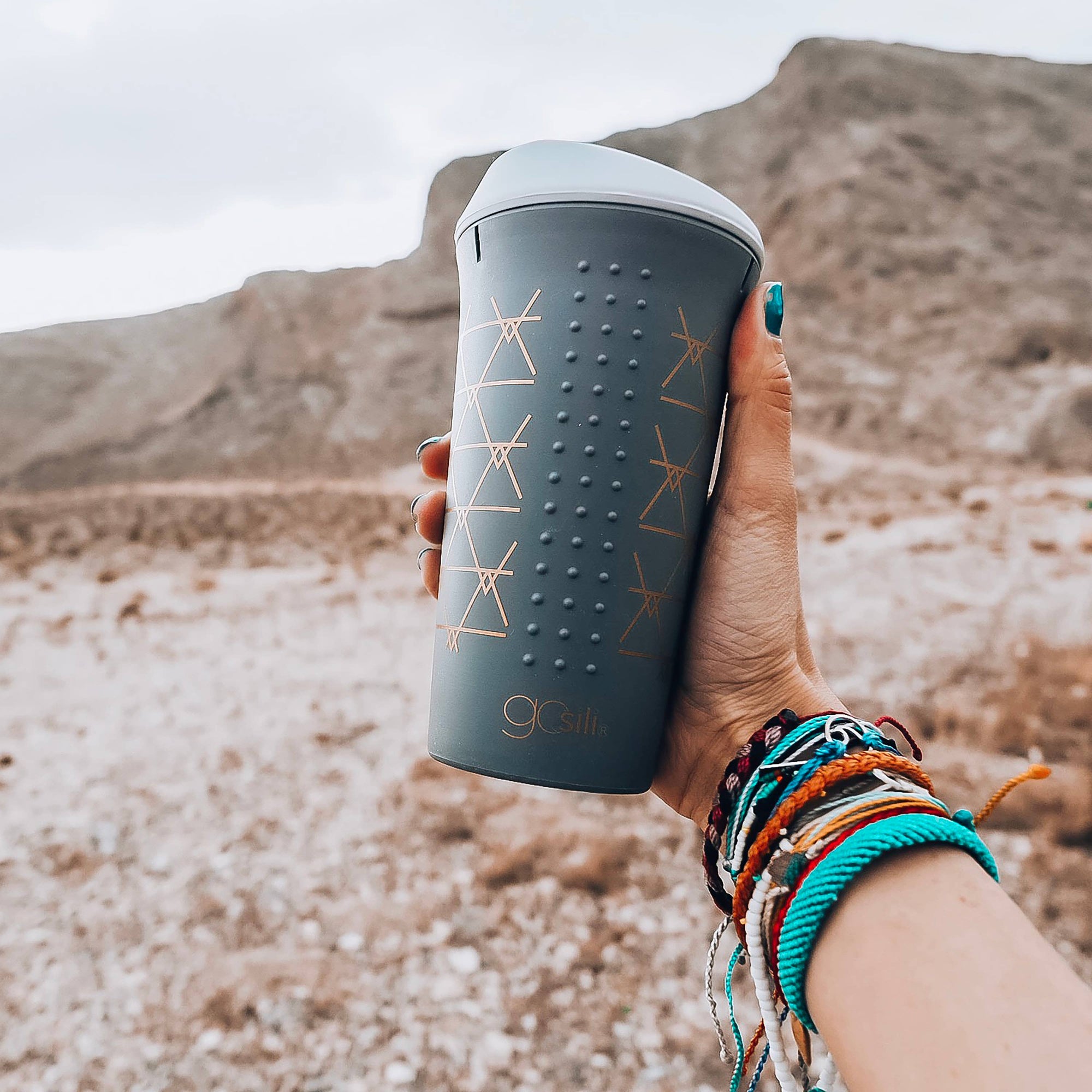 16 oz Silicone To Go Cup / Tumbler