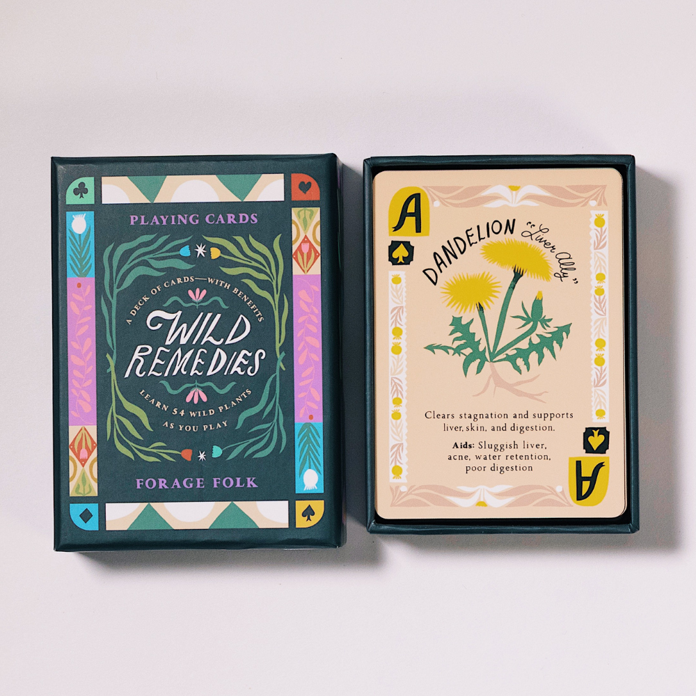 Wild Remedies Botanical Card Deck Gift