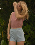 Denim Cabana Shorts