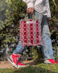 TRUCK SEAT FABRIC SMALL TOTE