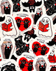 Hang in There Baby Bat Sticker by Gemma Correll