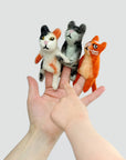 The Winding Road - Finger Puppets - Cats - Assorted
