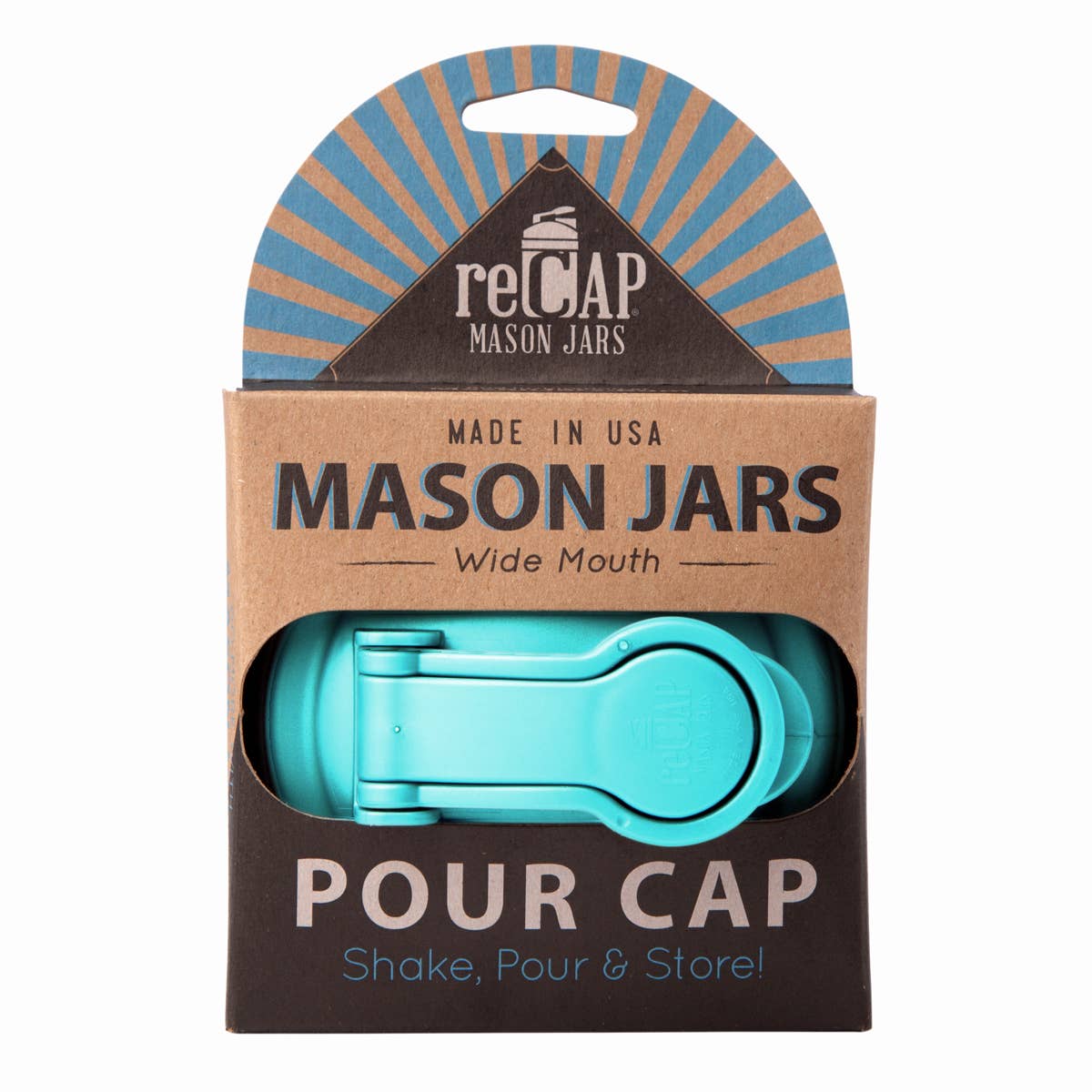 Mason Jar Pour Lid, by reCAP®