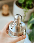 Zefiro - Mason Jar Pump (silver)