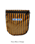 Puebco - School Tie Fabric Semicircle Pouch