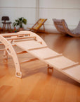 Montessori Climber Set: Arch, Rocker, Ramp, and Pillow Options