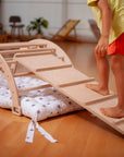 Montessori Climber Set: Arch, Rocker, Ramp, and Pillow Options