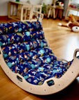 Montessori Climber Set: Arch, Rocker, Ramp, and Pillow Options