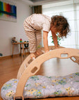 XL Climbing Arch/Rocker & Map Pattern Cushion Set