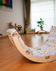 XL Climbing Arch/Rocker & Map Pattern Cushion Set