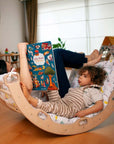 Climbing Arch with Flamingo Pillow | Montessori Play Set