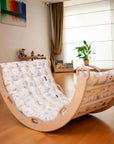 Climbing Arch with Flamingo Pillow | Montessori Play Set