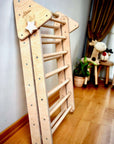 Climbing Triangle with Ramp | Foldable Montessori Climbing Set