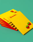 Remember Strawberry - Risograph A2 Notepad