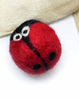Gina the Ladybug and Friends Eco Wool Pet Toys