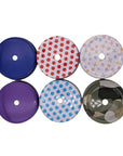 Painted Metal Straw Hole Tumbler Lids for Regular Mouth Mason Jars