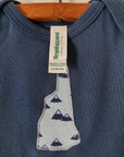 New Hampshire Baby Bodysuit - Organic Mountains