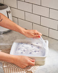 W&P - Reusable Silicone Stretch Brownie Baking Lids - Set of 2