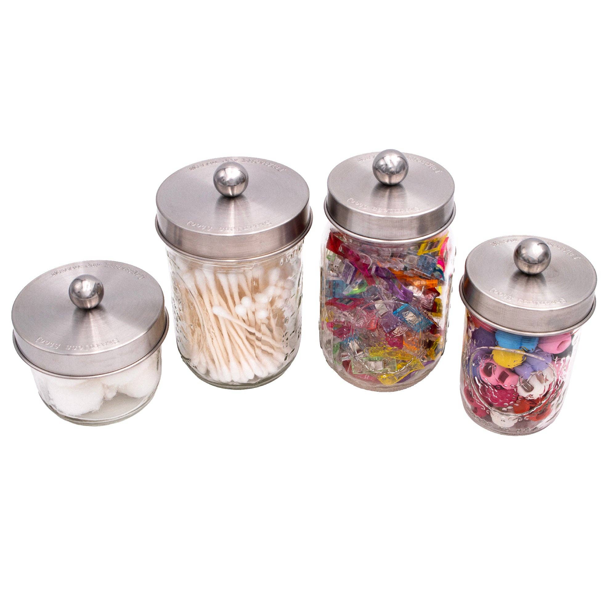Mason Jar Lifestyle - Apothecary Stainless Steel Lid for Mason Jars
