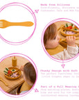 Silicone Baby Weaning Fork