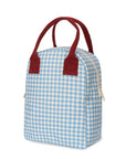Zipper Lunch - Gingham Sky
