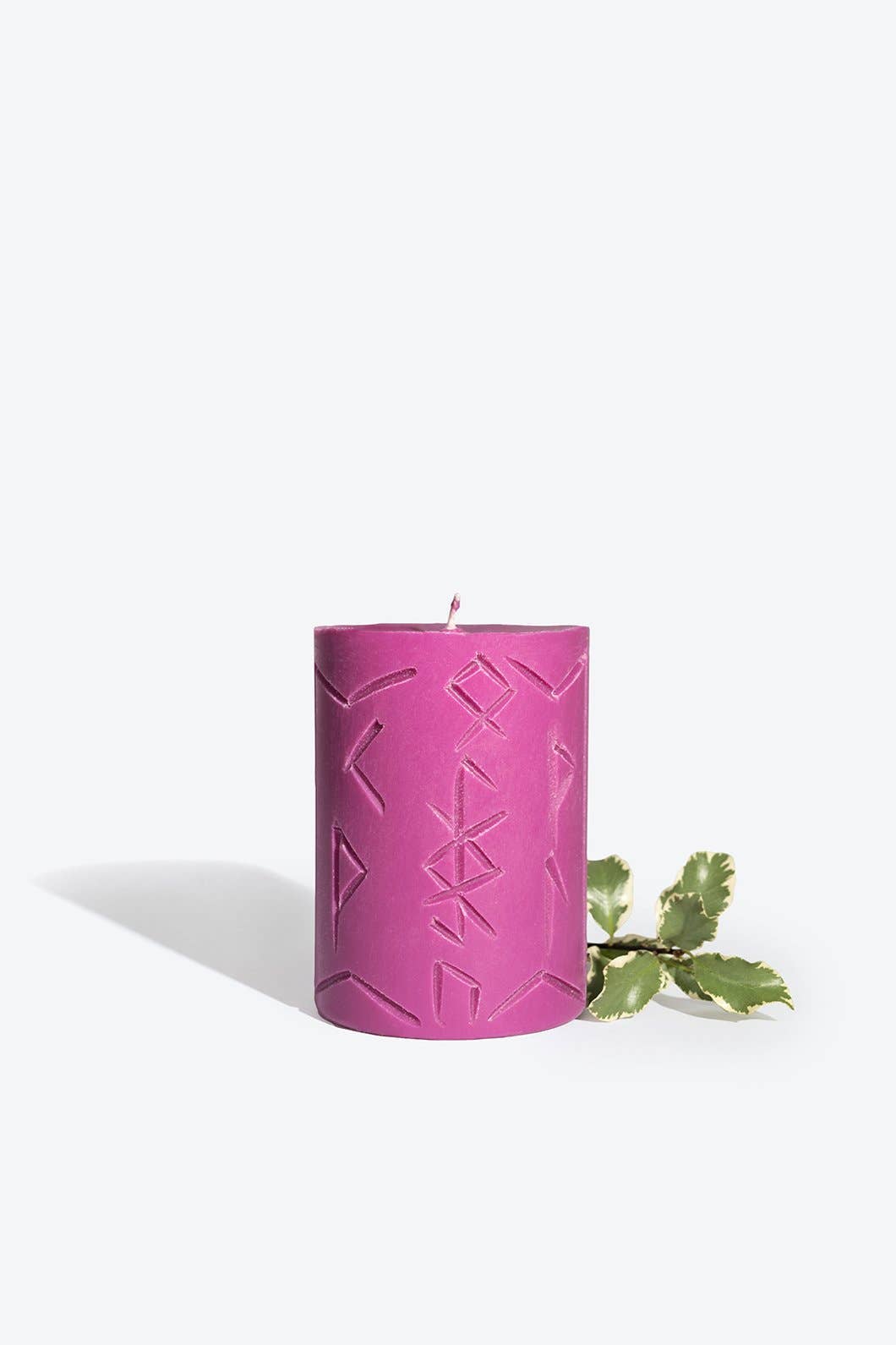 Mimir | Rune Carved Candle inspired by Norse Magic | Clarity