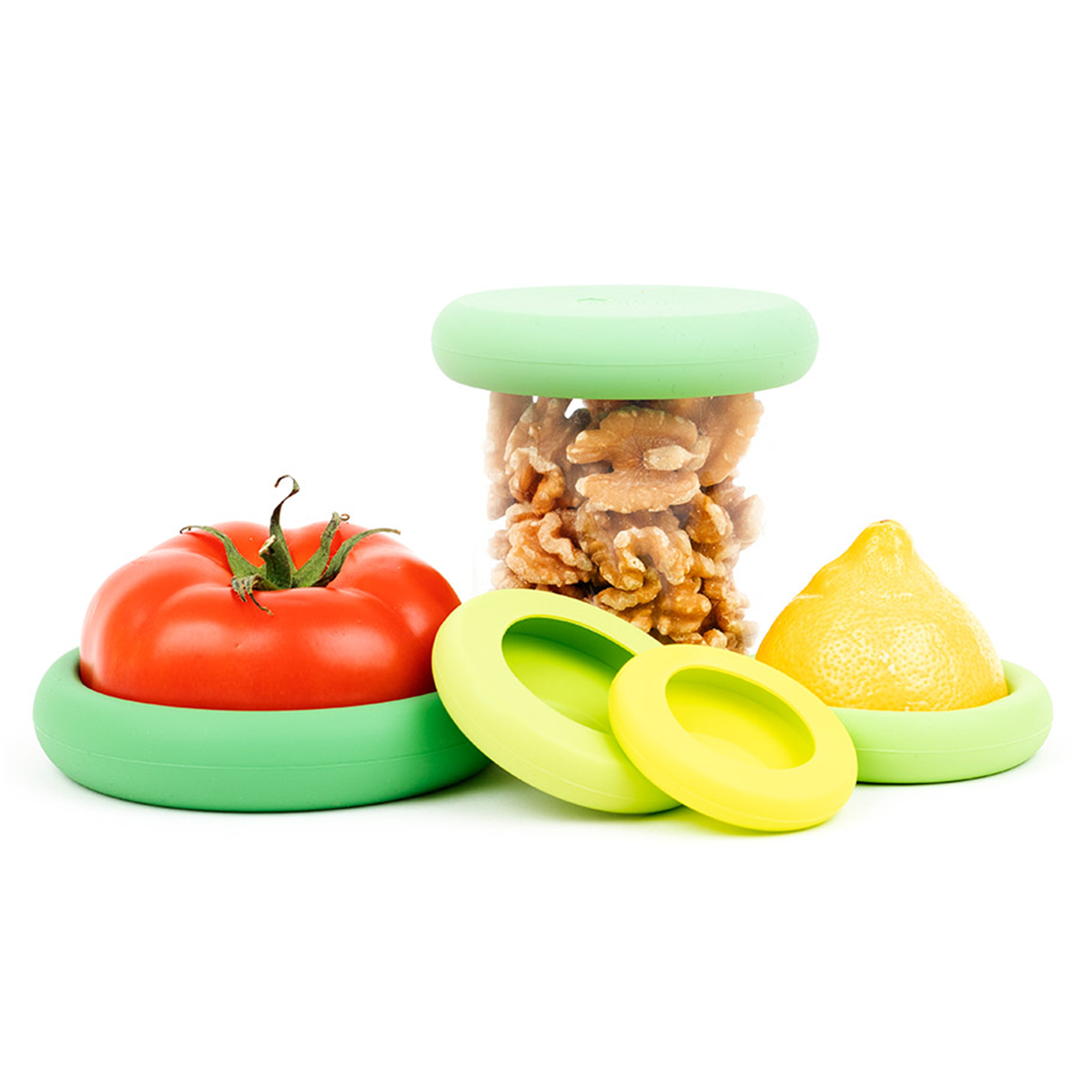 Food Huggers - Sage Green Food Huggers - Set of 5