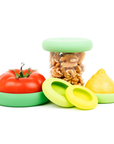 Food Huggers - Sage Green Food Huggers - Set of 5