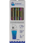 Turtleneck Stainless Steel Bendable Straw sets