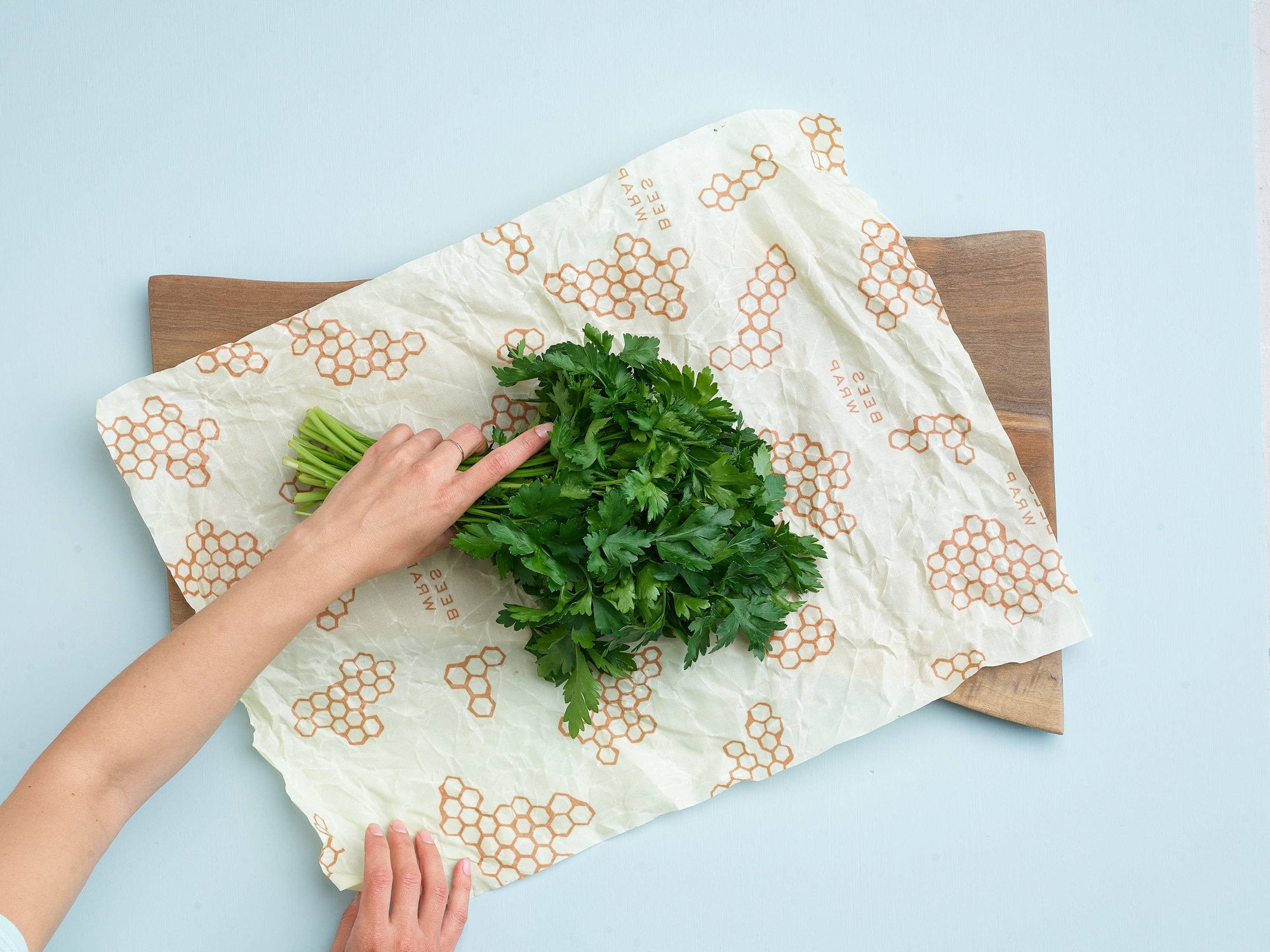 Bee's Wrap - Large Wrap - Honeycomb Print